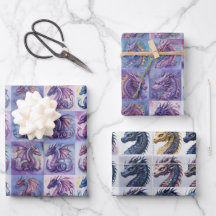 Dragon Pack Wrapping Papper