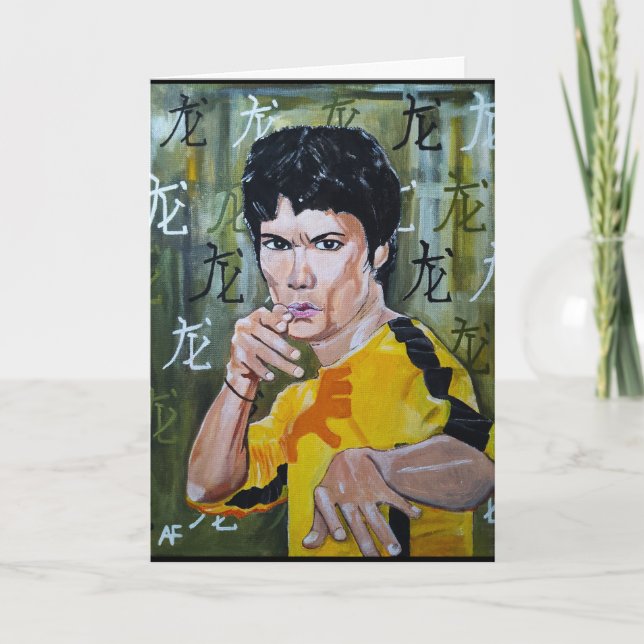 Dragon Painting by Alfred Fox Kort (Framsida)