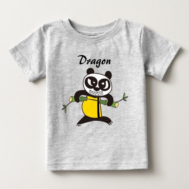 Dragon Panda T Shirt (Framsida)