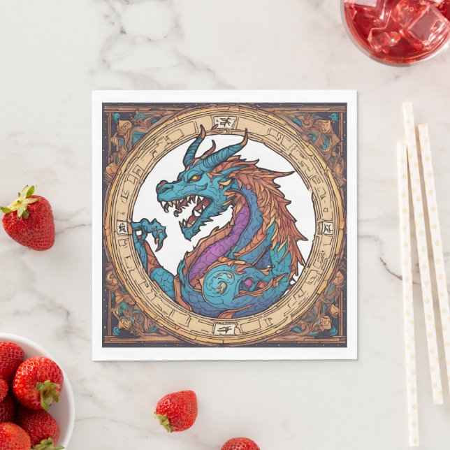 Dragon Pappersservett (Insitu)