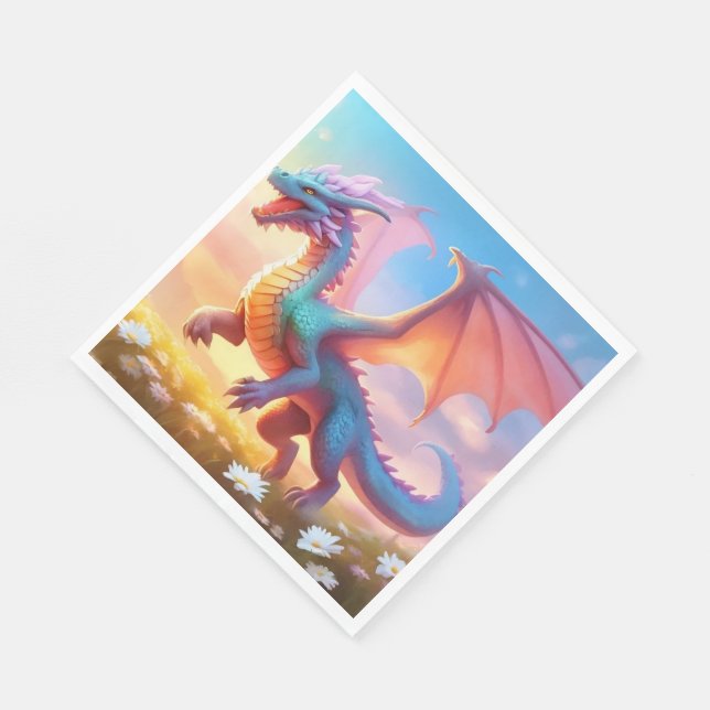 Dragon Pappersservett (Hörn)