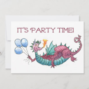 Dragon Party-inbjudan Inbjudningar