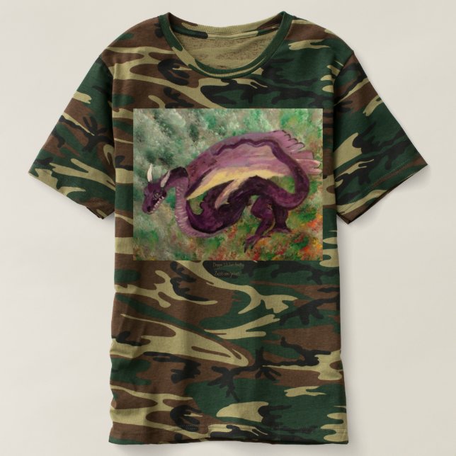 Dragon Payed Tshirt Tee (Design framsida)