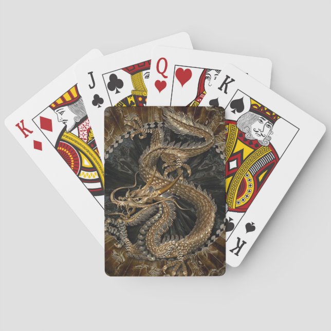 Dragon Pentagram Casinokort (Baksidan)