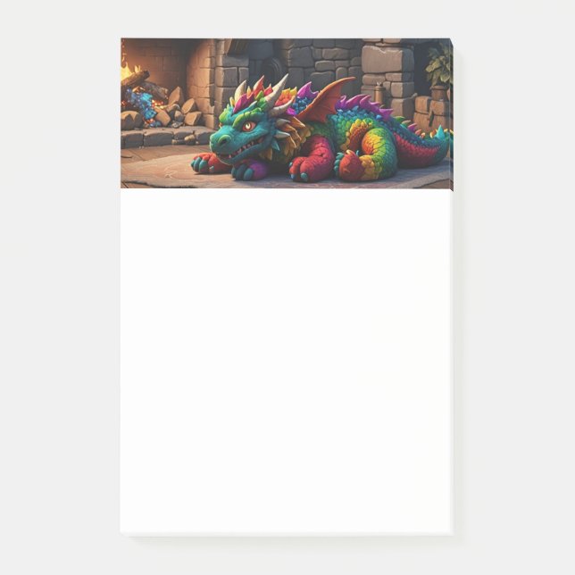 Dragon Post-it Notes (Framsida)