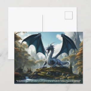 Dragon Postcard Helg Vykort