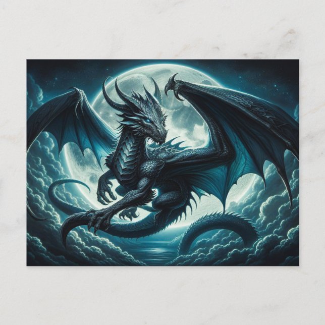 Dragon Postcard Vykort (Framsida)