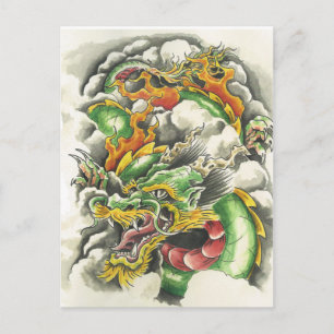 Dragon Postcard Vykort