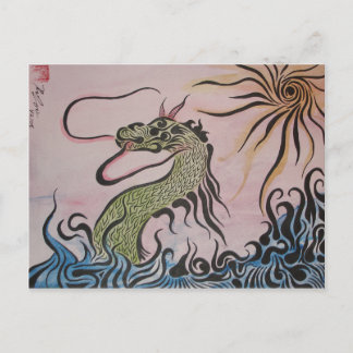 Dragon Postcard Vykort
