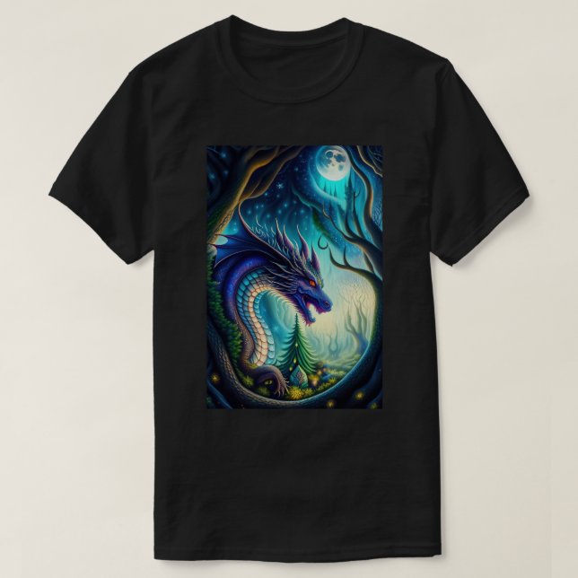 Dragon Prated T-shirt (Design framsida)