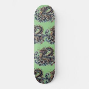 Dragon Pre-Byggt Complete Grönt Skateboard