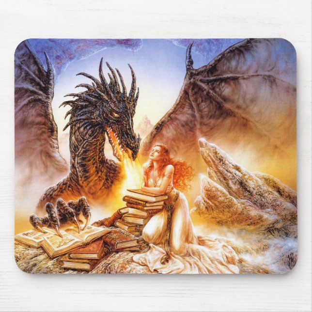 Dragon Princess Fantasy Art Musmatta (Framsidan)