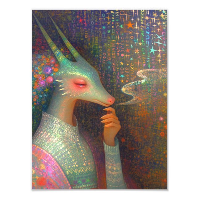 Dragon Princess Fototryck (Framsidan)