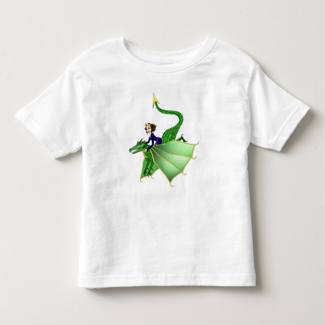 Dragon Princess T-shirt, 2T-4T Tröja (Framsida)