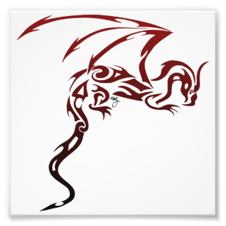 Dragon Print Fototryck