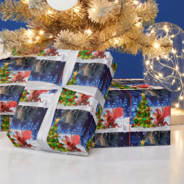 Dragon Pulling på Julgran Presentpapper