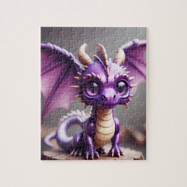 dragon puzzle pussel (Vertikal)