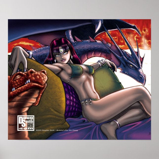 Dragon Queen Poster (Framsidan)