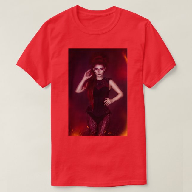 Dragon Queen T Shirt (Design framsida)