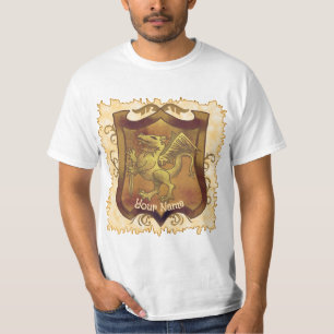 Dragon Quest Sköld efternamn T Shirt
