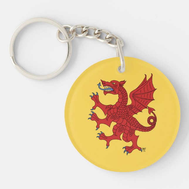 Dragon Rampant Gules (Framsidan)