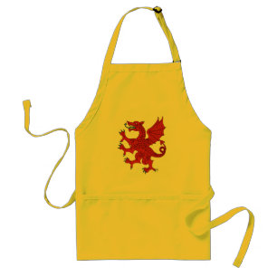 Dragon Rampant Gules Förkläde