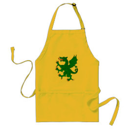 Dragon Rampant Vert Förkläde