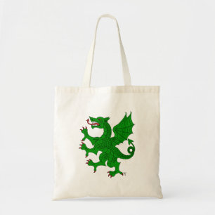Dragon Rampant Vert Tygkasse