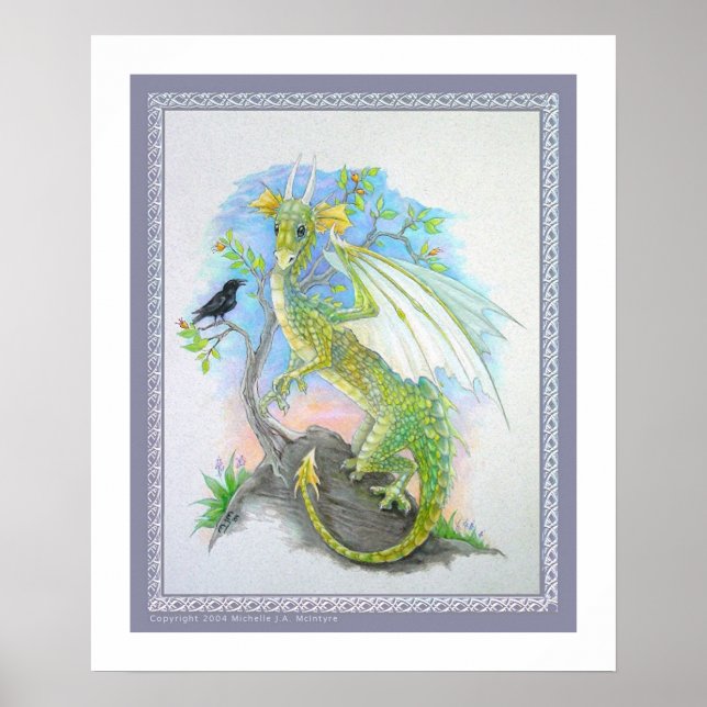 Dragon & Raven Poster (Framsidan)