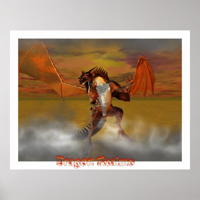 Dragon Realms Poster (Framsidan)