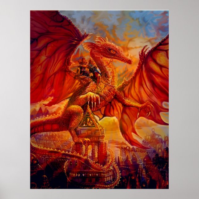 Dragon Riders Poster (Framsidan)