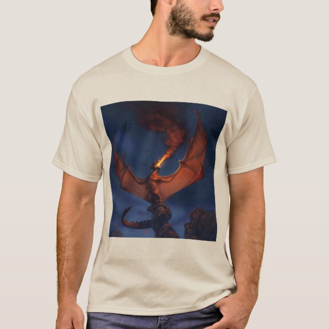 Dragon Roar T Shirt (Framsida)