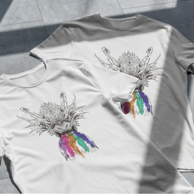 Dragon Roaring Rainbow T Shirt (Skapare uppladdad)