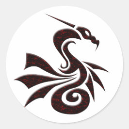 Dragon Runt Klistermärke