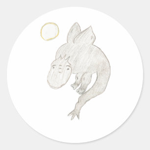 Dragon Runt Klistermärke