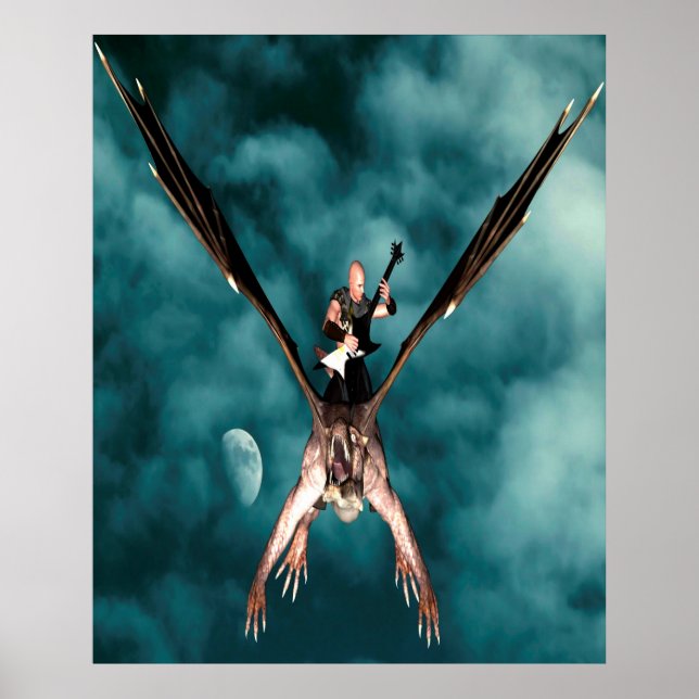 Dragon Sång Poster (Framsidan)