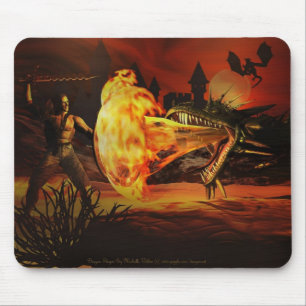 Dragon Sayer av Michelle Wilder Mousepad Musmatta