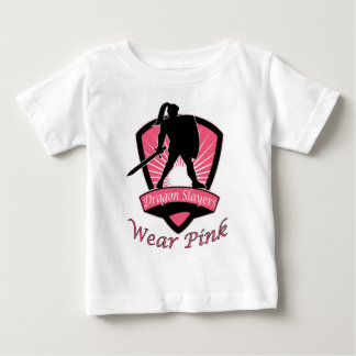 Dragon Sayer Bära Rosa Woman Girl Power Design Tee