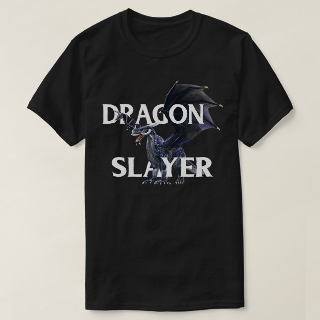 Dragon Sayer Fantasy RPG T Shirt (Design framsida)