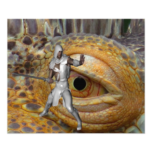 Dragon Sayer Fototryck (Framsidan)