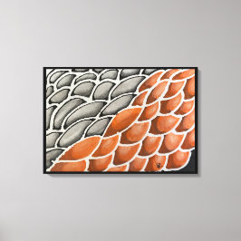 Dragon Scales Canvastryck