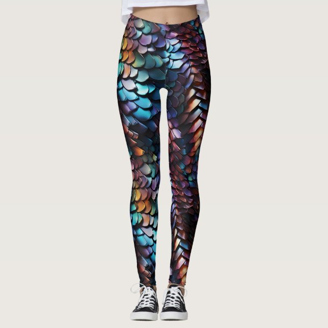 Dragon Scales Leggings (Framsida)