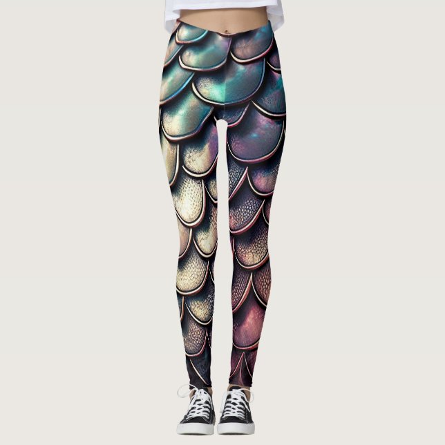 Dragon Scales Leggings (Framsida)