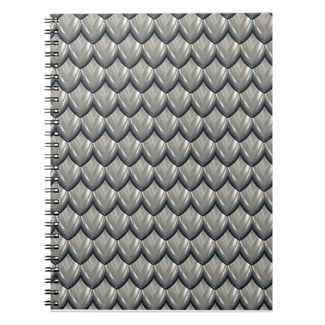 Dragon Scales Notebook Anteckningsbok (Framsidan)