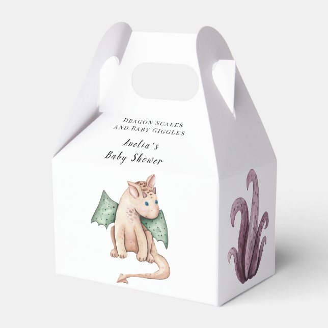 Dragon Scales och Baby Giggles Presentaskar (Framsidan Sidan)