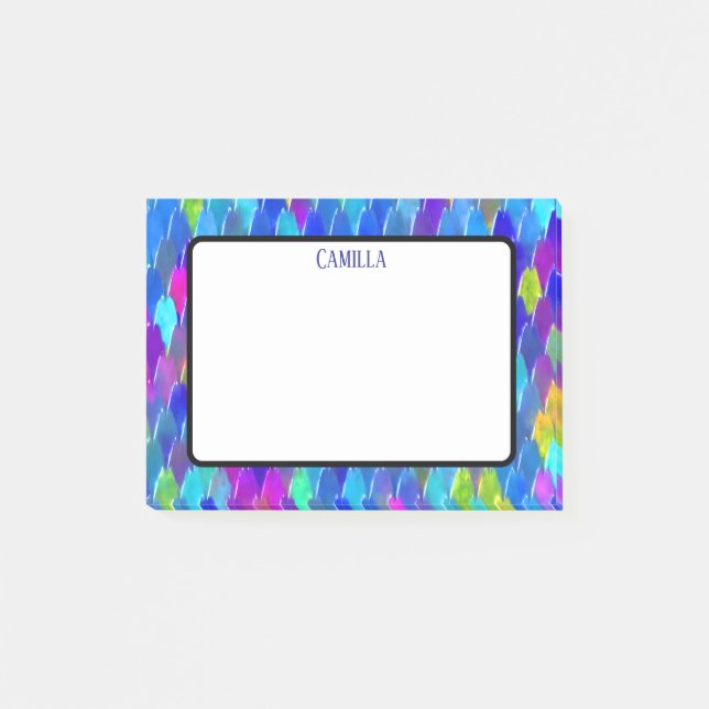 Dragon Scales Post-it Block (Framsida)