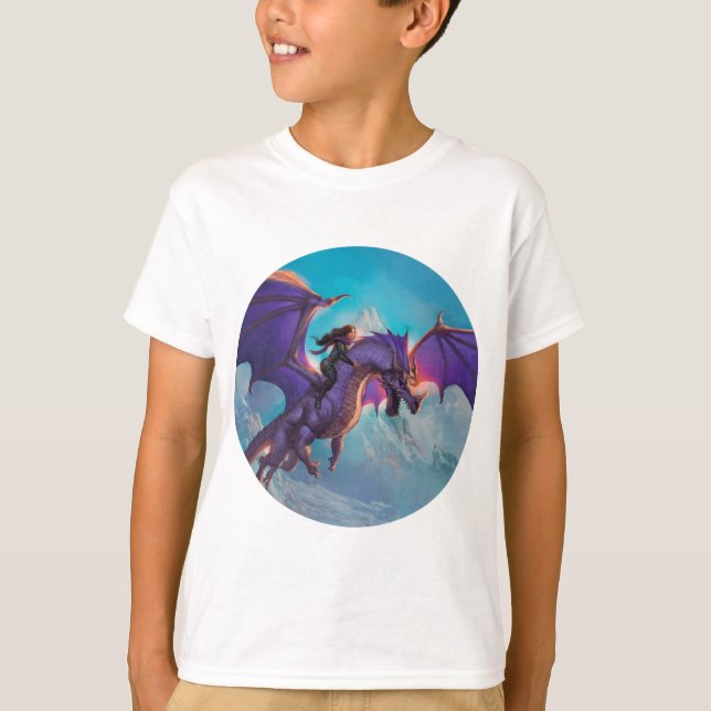 Dragon School Kids T-shirt (Framsida)