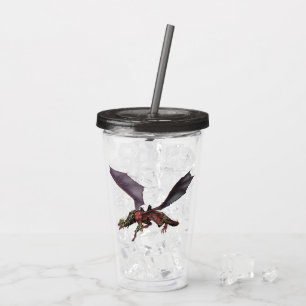Dragon Serpent Armored Flies Take Away Mugg