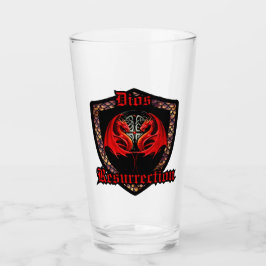 Dragon Shield Glass Tumbler Glaskopp