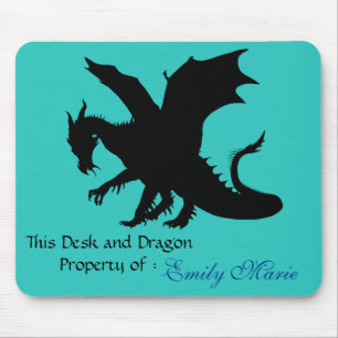 Dragon Silhouette: Desk av Musmatta
